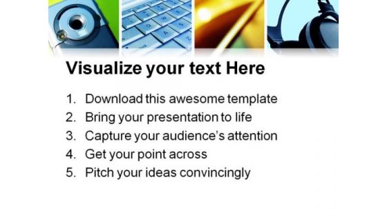 Montage Technology PowerPoint Templates And PowerPoint Backgrounds 0811