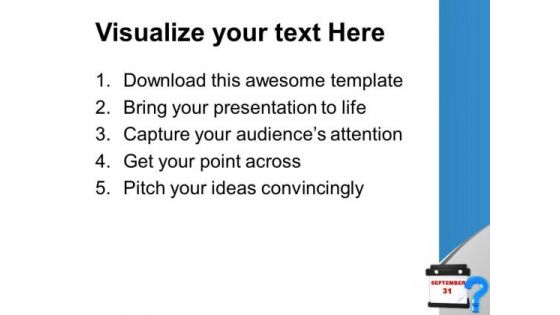 Month End Business Planning PowerPoint Templates Ppt Backgrounds For Slides 0113