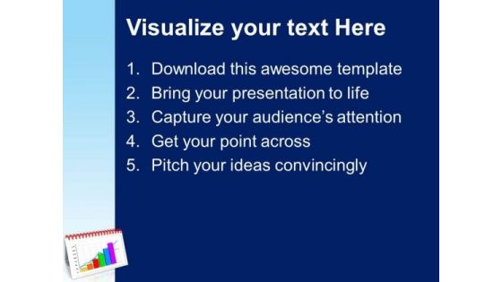 Monthly Progress Report By Bar Graph PowerPoint Templates Ppt Backgrounds For Slides 0313