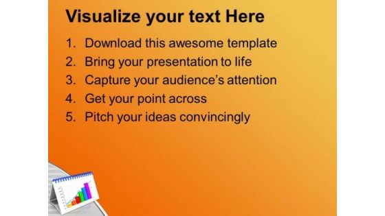 Monthly Progress Report On X Y Chart PowerPoint Templates Ppt Backgrounds For Slides 0313