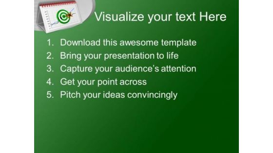Monthly Target Report Chart For Business PowerPoint Templates Ppt Backgrounds For Slides 0313