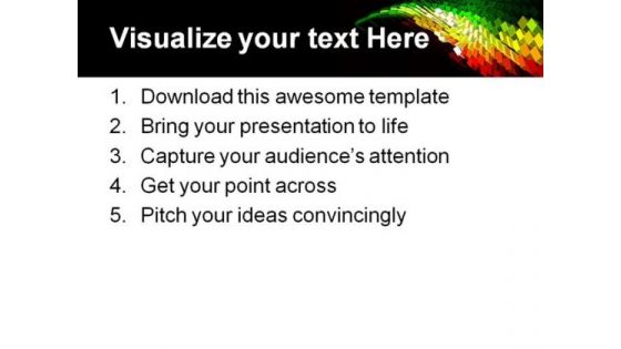 Mosaic Shapes Abstract PowerPoint Themes And PowerPoint Slides 0411