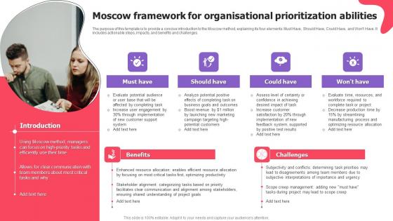 Moscow Framework For Organisational Prioritization Abilities Topics Pdf