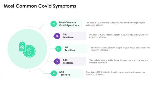 Most Common Covid Symptoms In Powerpoint And Google Slides Cpb