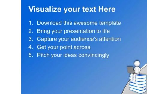 Motivate To Study Online PowerPoint Templates Ppt Backgrounds For Slides 0513