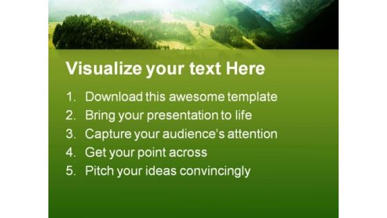 Mountains Nature PowerPoint Themes And PowerPoint Slides 0711