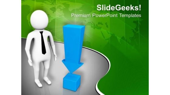 Move For The Right Path PowerPoint Templates Ppt Backgrounds For Slides 0713