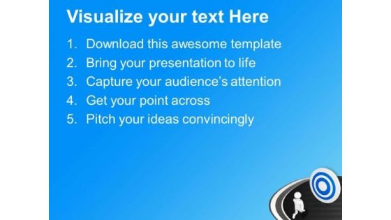 Move To Achieve Target PowerPoint Templates Ppt Backgrounds For Slides 0713