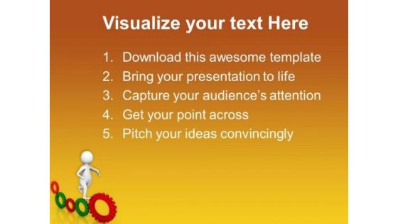 Move Towards Success In Business PowerPoint Templates Ppt Backgrounds For Slides 0613