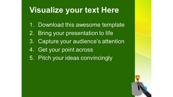 Move Towards The Goal Financial PowerPoint Templates Ppt Backgrounds For Slides 0413