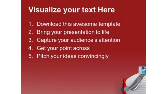 Move Towards The Right Place PowerPoint Templates Ppt Backgrounds For Slides 0713