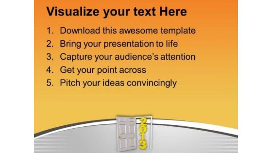 Moving Towards Planned Financial Year PowerPoint Templates Ppt Backgrounds For Slides 0713