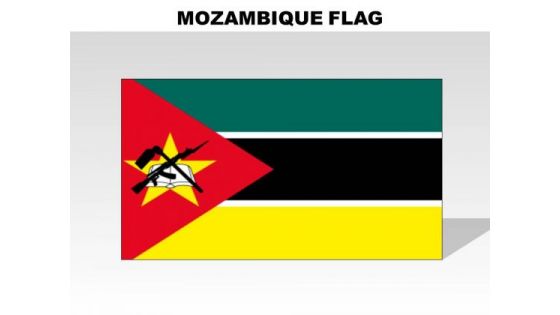 Mozambique Country PowerPoint Flags