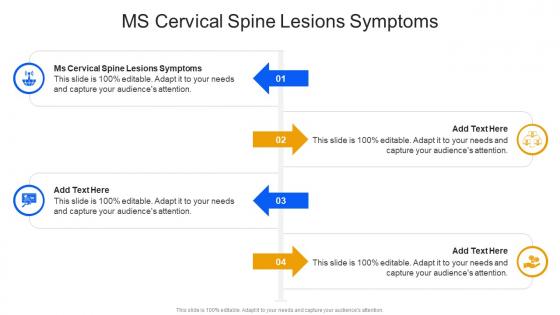 Ms Cervical Spine Lesions Symptoms In Powerpoint And Google Slides Cpb