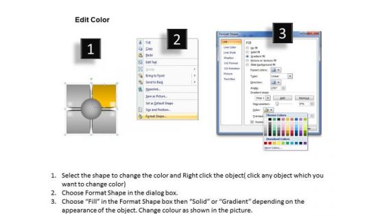 Multi Text Represented Square Block With 4 Stages Ppt Business Plan PowerPoint Slides
