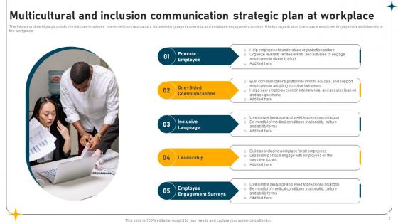 Multicultural Communication Strategic Plan Ppt Powerpoint Presentation Complete Deck With Slides