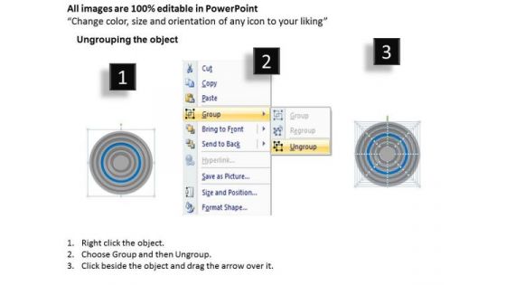 Multiple Level Concentric Diagram 11 Steps Ppt Business Template PowerPoint Templates