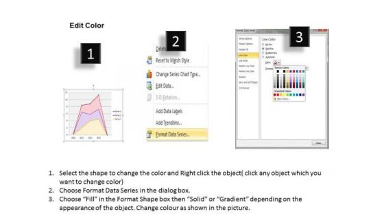 Multivariate Data Analysis Driven Line Chart Shows Revenue Trends PowerPoint Slides Templates