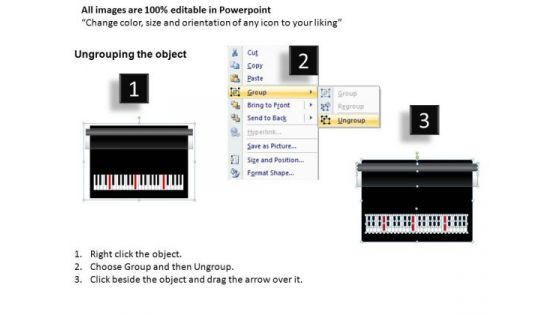 Musical Keyboard PowerPoint Slides And Ppt Diagram Templates