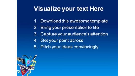 Musical World Symbol PowerPoint Themes And PowerPoint Slides 0211