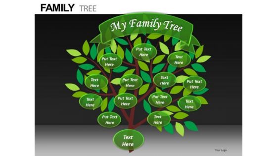My Family Tree PowerPoint Slides