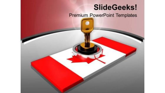 National Security Canada Finance Profit PowerPoint Templates Ppt Backgrounds For Slides 0213