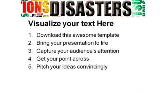 Natural Disasters Geographical PowerPoint Templates And PowerPoint Backgrounds 0311