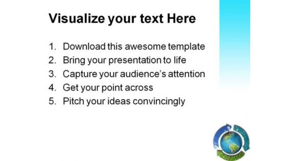 Natural Elements Earth PowerPoint Themes And PowerPoint Slides 0811