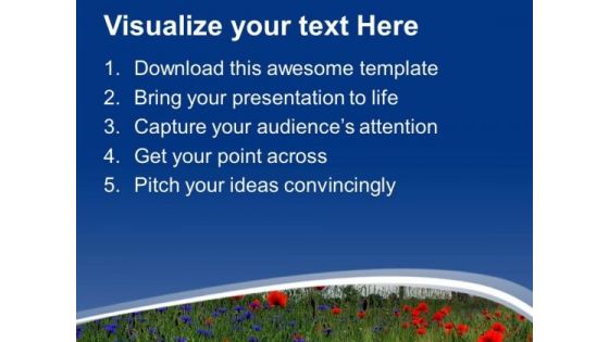 Natural Fields PowerPoint Templates Ppt Backgrounds For Slides 0513