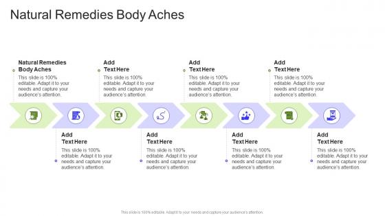 Natural Remedies Body Aches In Powerpoint And Google Slides Cpb