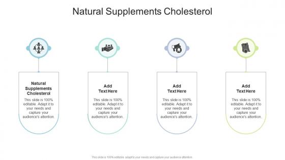 Natural Supplements Cholesterol In Powerpoint And Google Slides Cpb