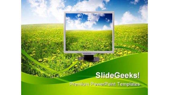 Natural Technology Nature PowerPoint Templates And PowerPoint Backgrounds 0511