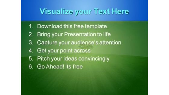 Beautiful Nature PowerPoint Template
