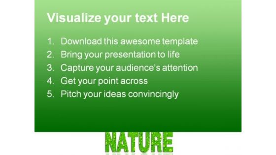 Nature Environment PowerPoint Themes And PowerPoint Slides 0411