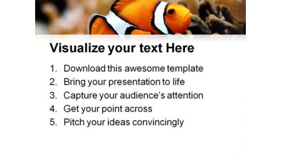 Nemo Animals PowerPoint Themes And PowerPoint Slides 0511