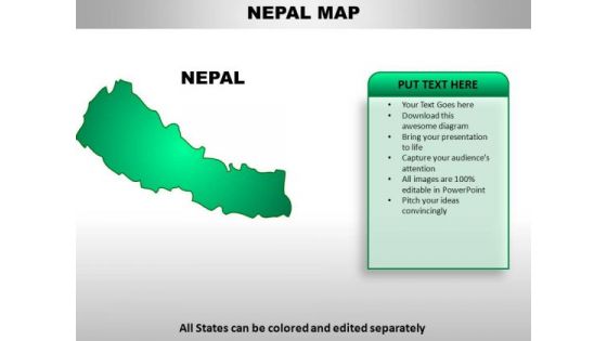 Nepal PowerPoint Maps