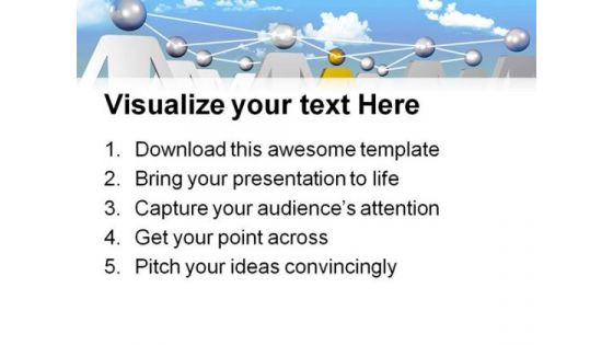 Network01 Internet PowerPoint Templates And PowerPoint Backgrounds 0711