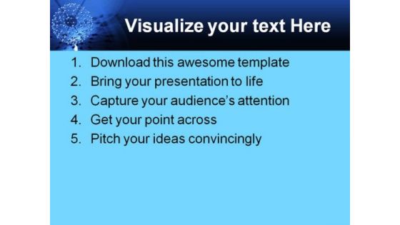 Network Abstract PowerPoint Themes And PowerPoint Slides 0411