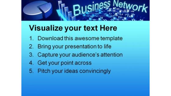 Network Business PowerPoint Template 0810