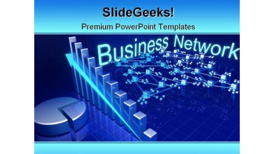 Network Business PowerPoint Template 0810