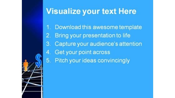 Network Internet PowerPoint Background And Template 1210