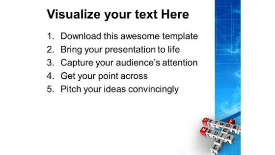 Network Media PowerPoint Templates And PowerPoint Themes 1012