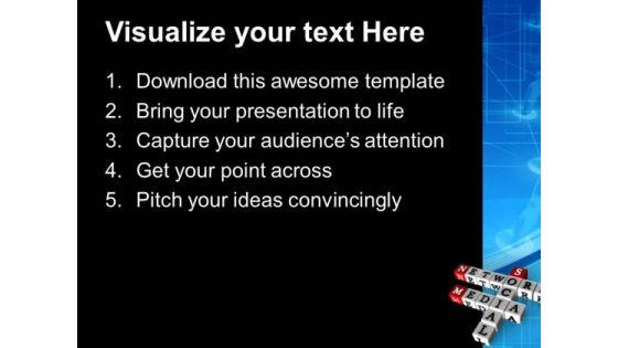 Network Media PowerPoint Templates And PowerPoint Themes 1012