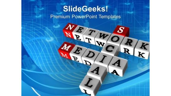 Network Media PowerPoint Templates And PowerPoint Themes 1012