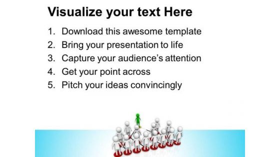 Network Of A Good Business Team PowerPoint Templates Ppt Backgrounds For Slides 0813