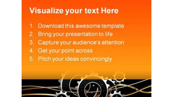 Network System Industrial PowerPoint Templates And PowerPoint Backgrounds 0511