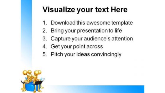 Network Workgroup Internet PowerPoint Themes And PowerPoint Slides 0511