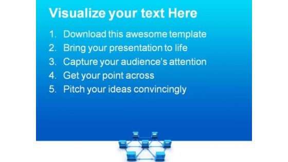 Networking Computer PowerPoint Templates And PowerPoint Backgrounds 0811
