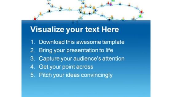 Networking Concept Internet PowerPoint Themes And PowerPoint Slides 0711