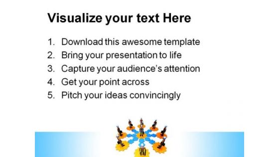 Networking Global Business PowerPoint Themes And PowerPoint Slides 0511